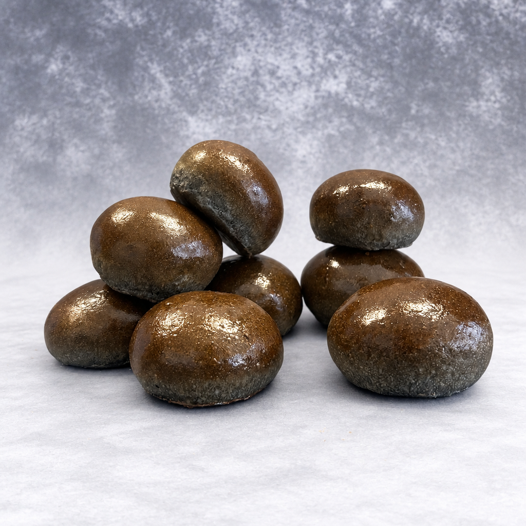 Mini Black Burger Bun Liscio 6 cm 20 gr. CT da 50 pz