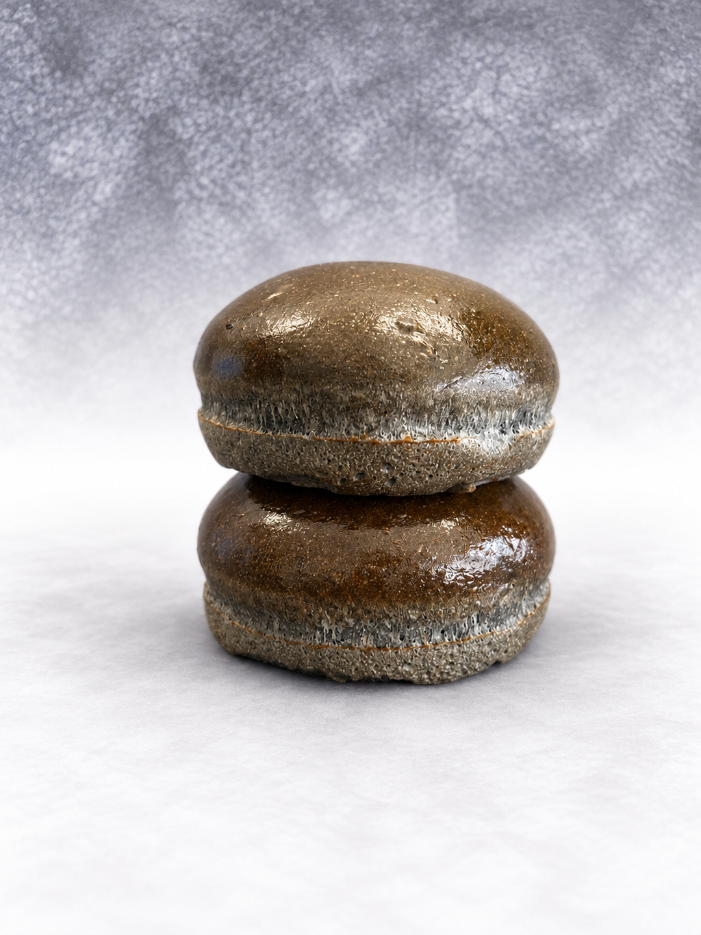 Black Burger Bun Liscio 12 cm 100 gr. CT da 24 pz