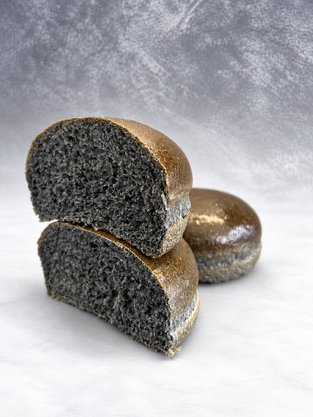Black Burger Bun Liscio 12 cm 100 gr. CT da 24 pz