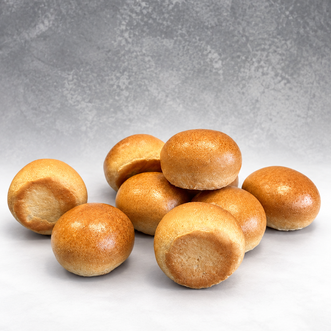 Mini Burger Bun Classico Liscio 6cm 20 gr. CT da 50 pz