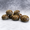 Mini Black Burger Bun Sesamo 6 cm 20 gr. CT da 50 pz