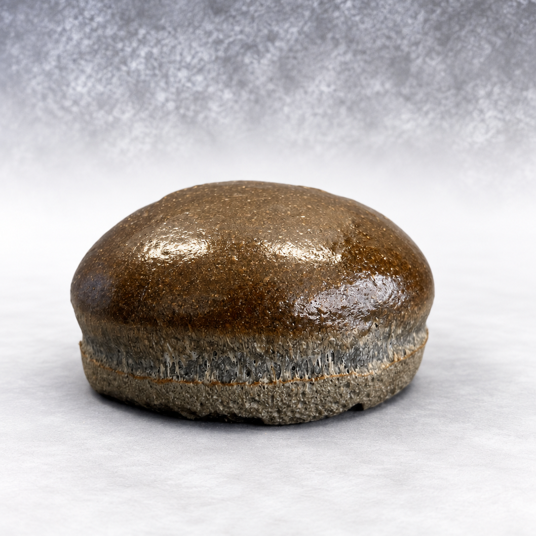 Black Burger Bun Liscio 12 cm 100 gr. CT da 24 pz