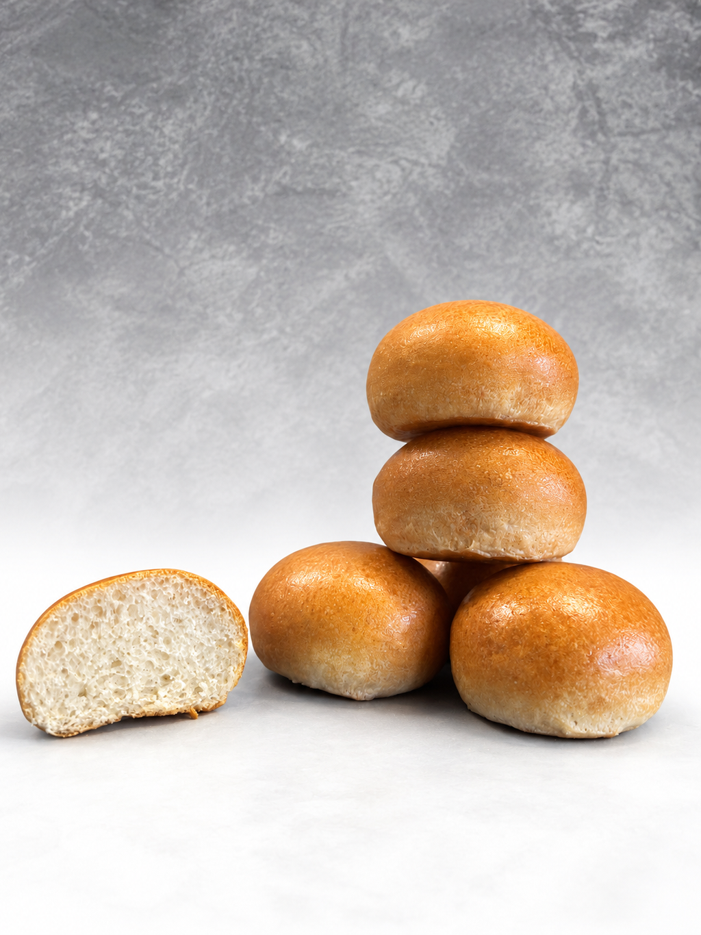 Mini Burger Bun Classico Liscio 6cm 20 gr. CT da 50 pz